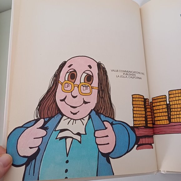 The Value Of Saving. The Story Of Benjamin Franklin Vintage Book - Picture 4 of 10